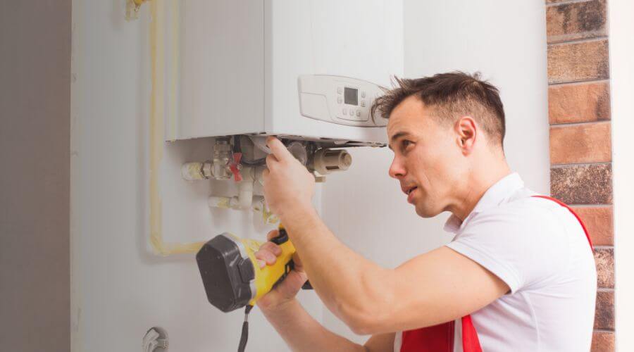 Professional water heater repair in Rowe, VA